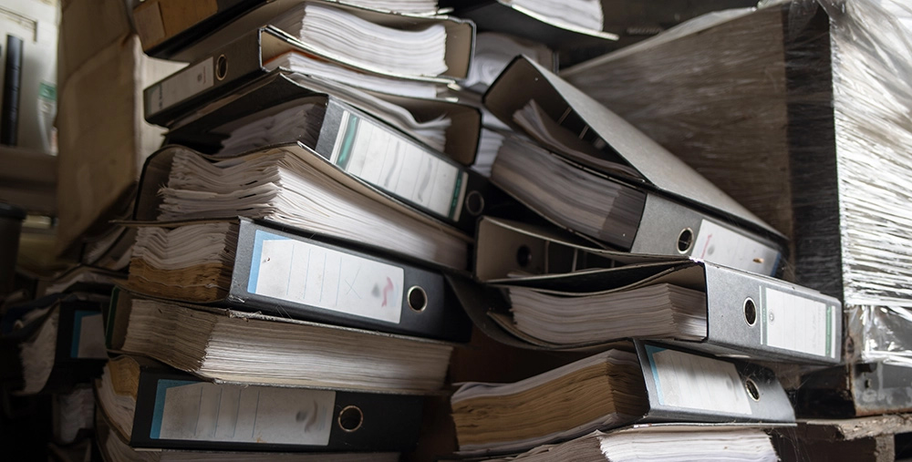 Archivio documentale caotico